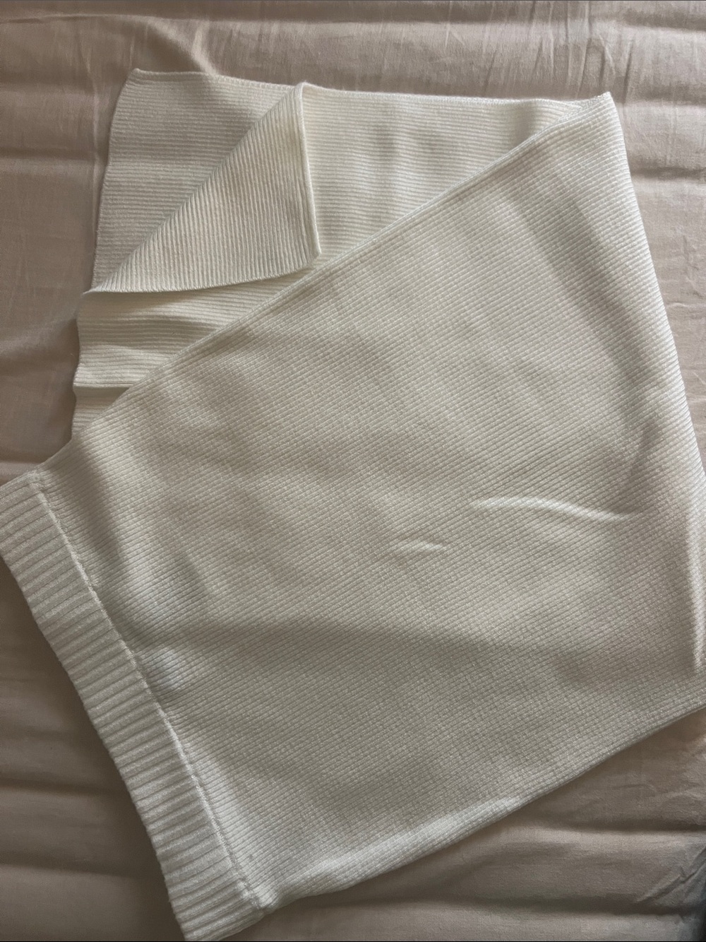 H&M pencil cream Skirt